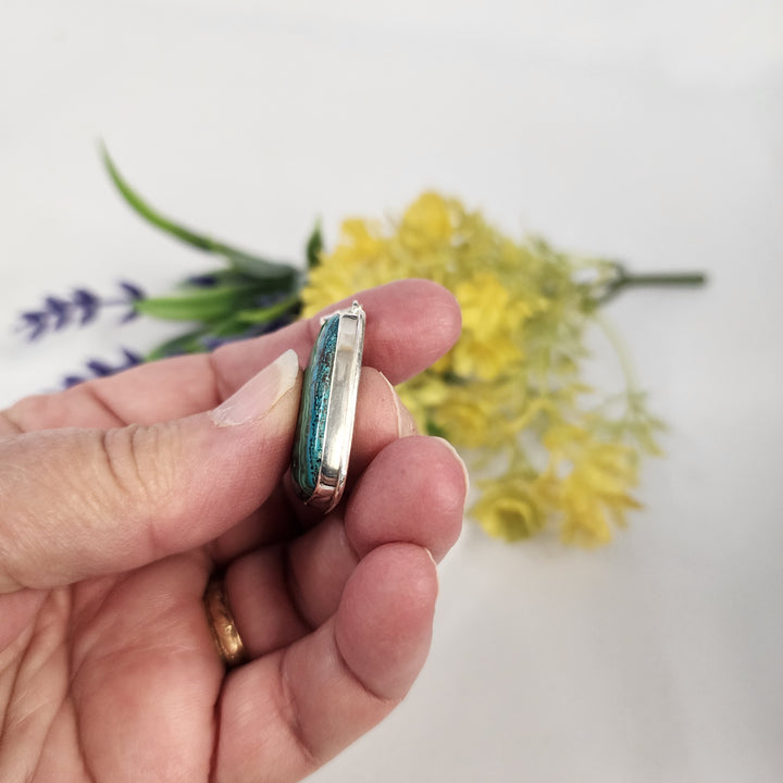 Malachite Pendant  -JDS26147