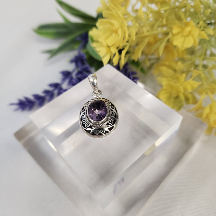 Amethyst Pendant  -JDS26128