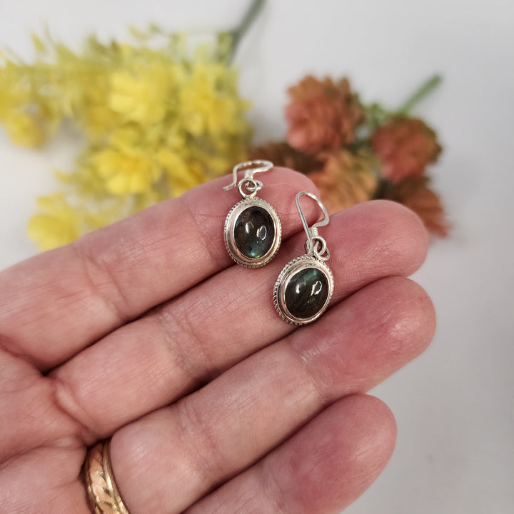 Labradorite Earrings  -JDS26063