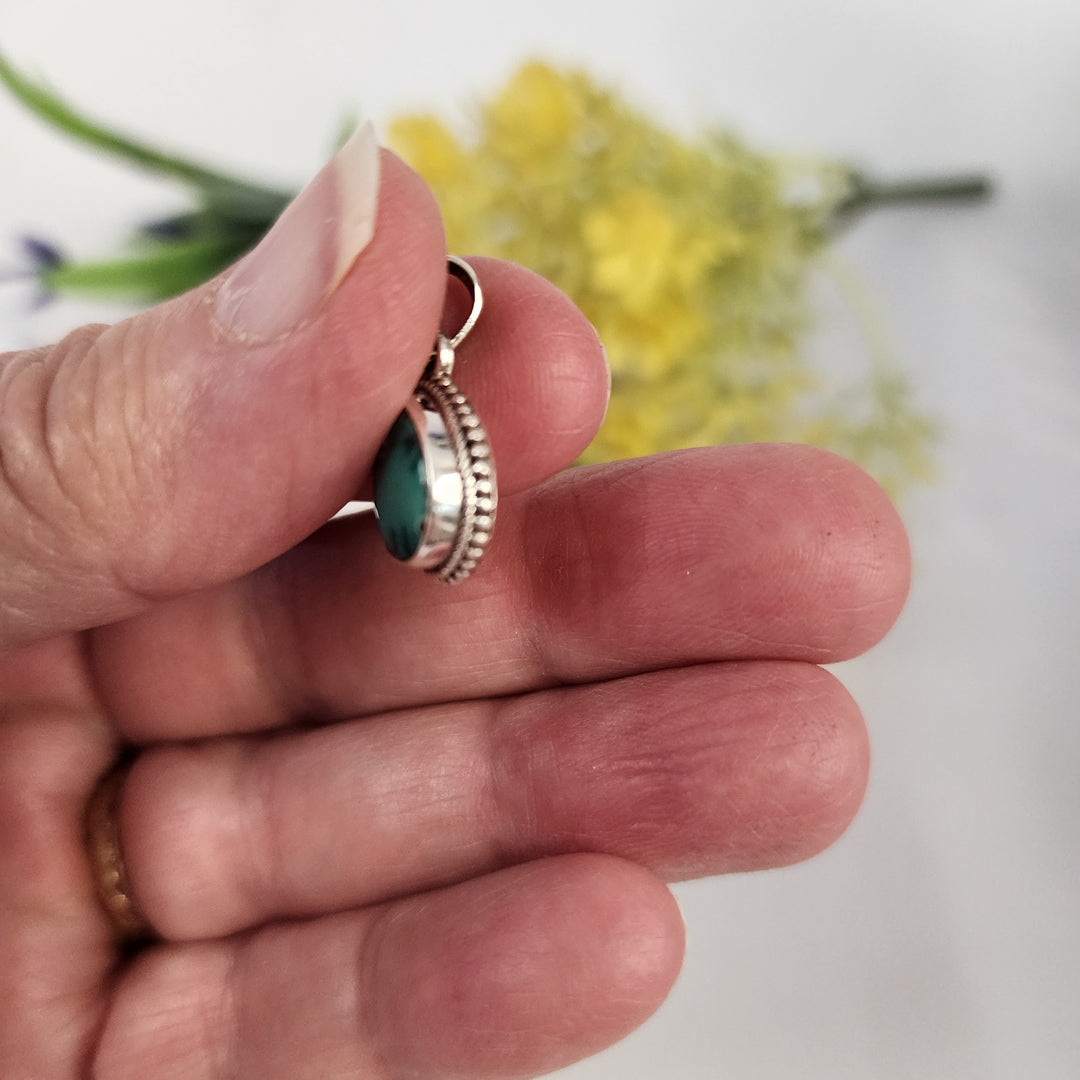 Turquoise Pendant  -JDS26093