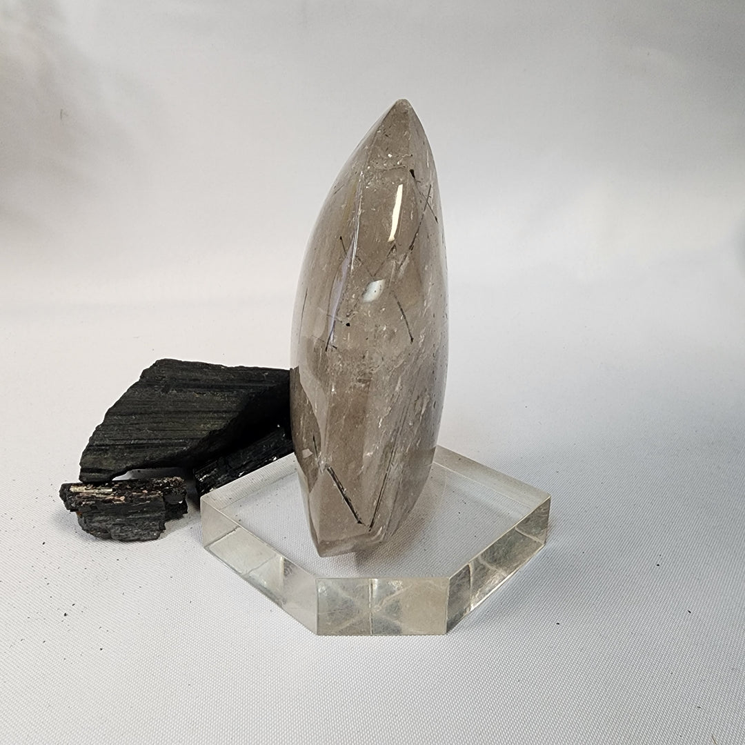 Black Tourmaline in Quartz-CR26042