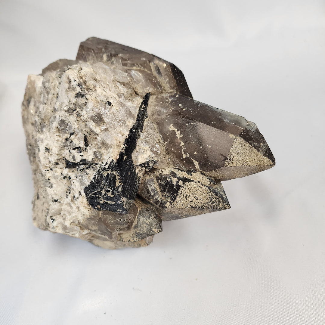 Smoky Elestial Quartz Specimen-MT26-003