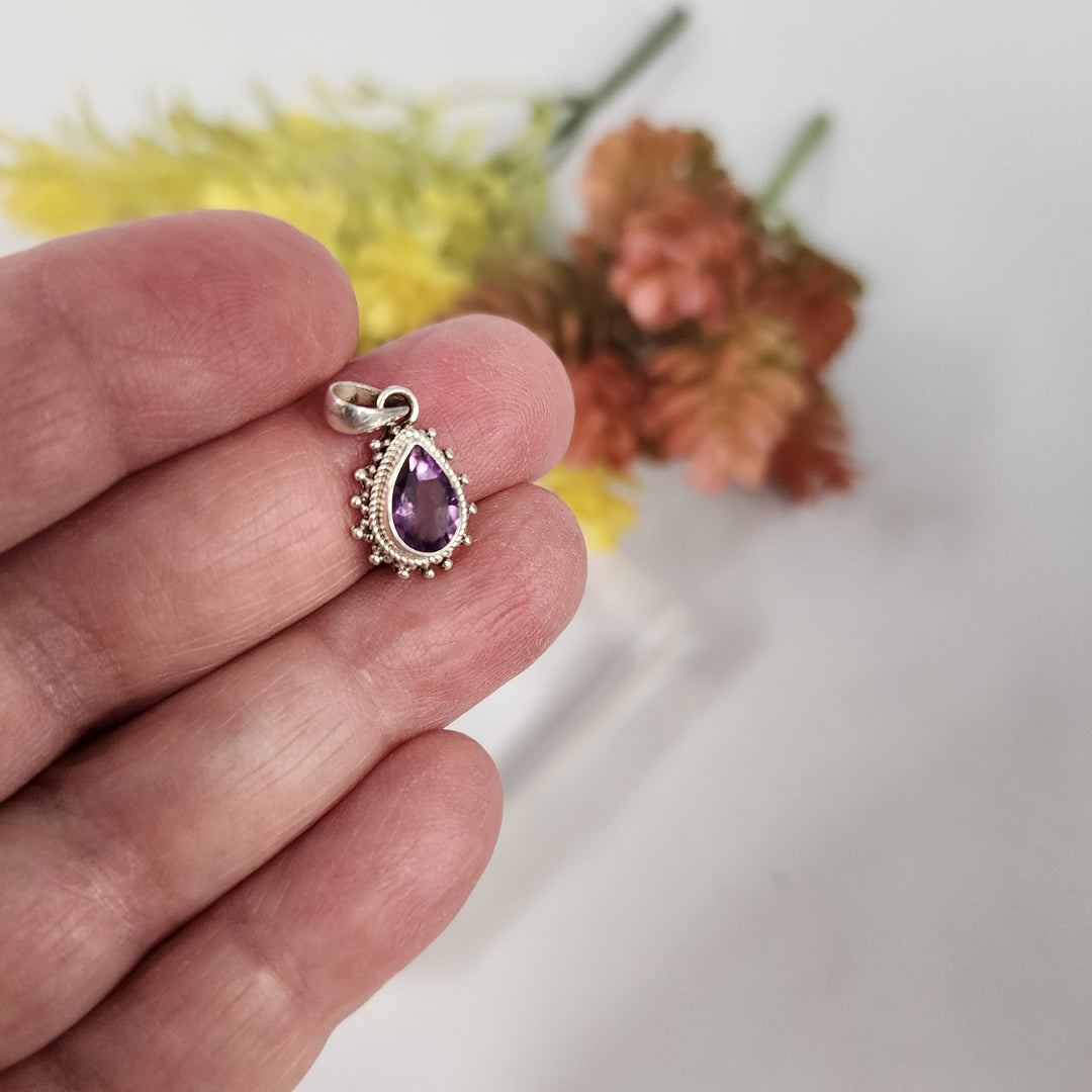 Amethyst Pendant  -JDS26041