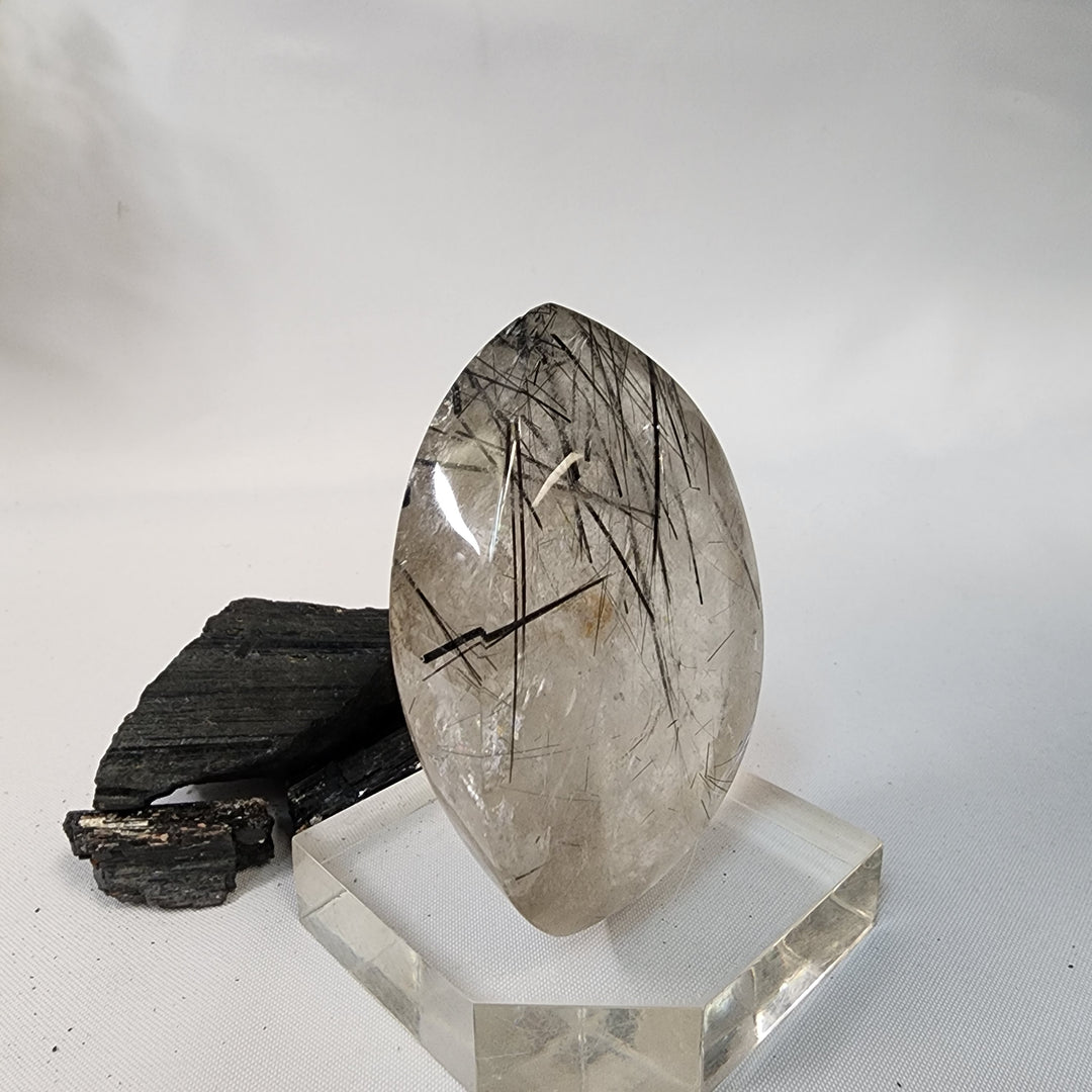 Black Tourmaline in Quartz-CR26039