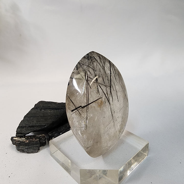Black Tourmaline in Quartz-CR26039