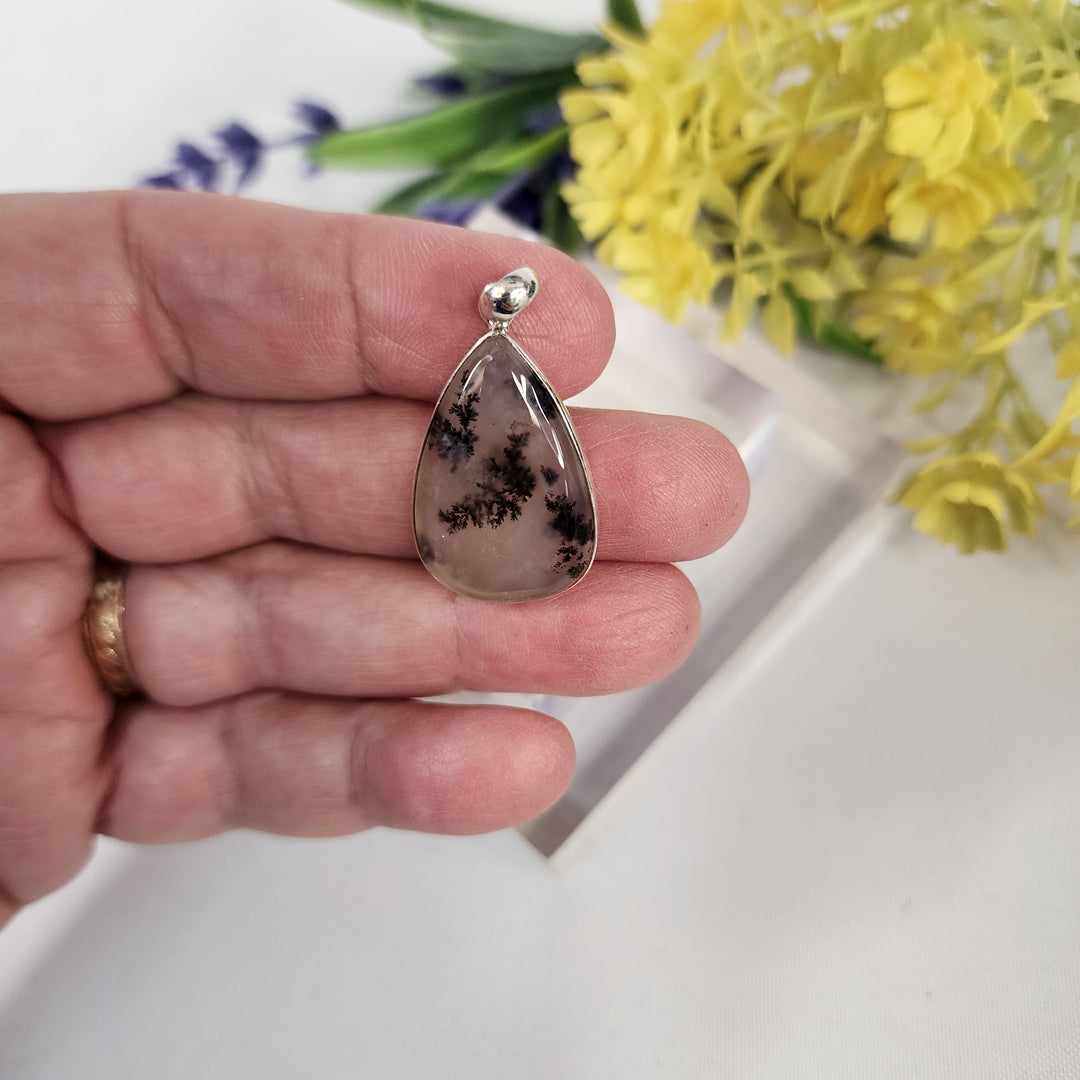 Dendrite Agate Pendant  -JDS26103