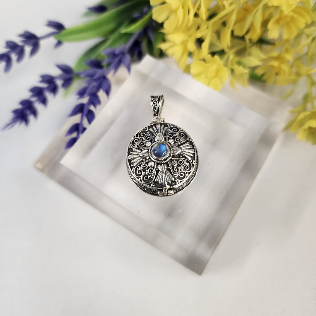 Labradorite Locket  -JDS26145
