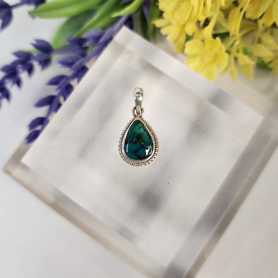 Turquoise Pendant  -JDS26092