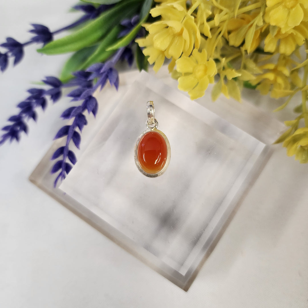 Carnelian Pendant  -JDS26114
