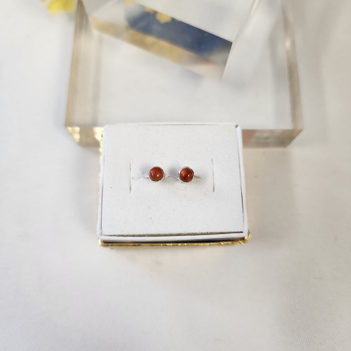 Carnelian Earrings SS  -JDS26010