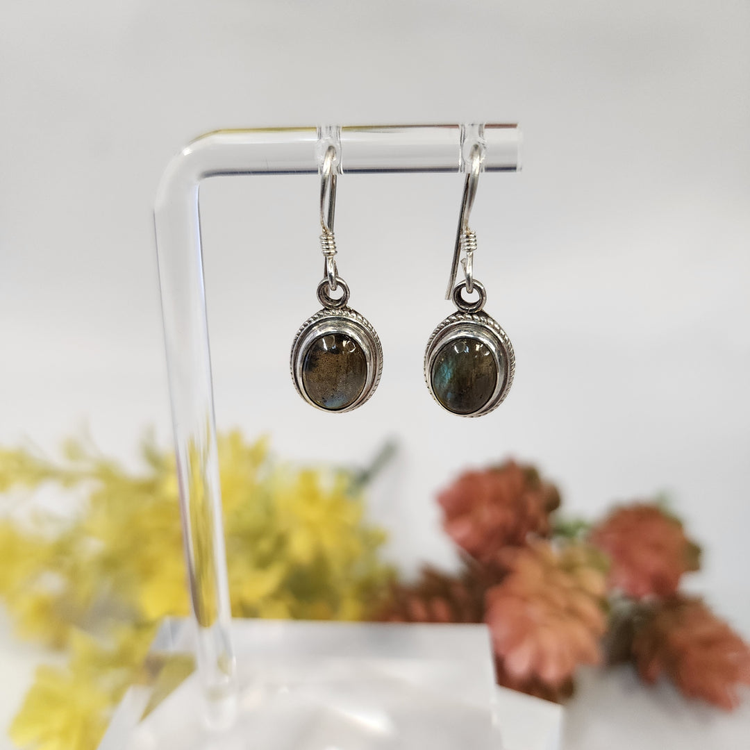 Labradorite Earrings  -JDS26063