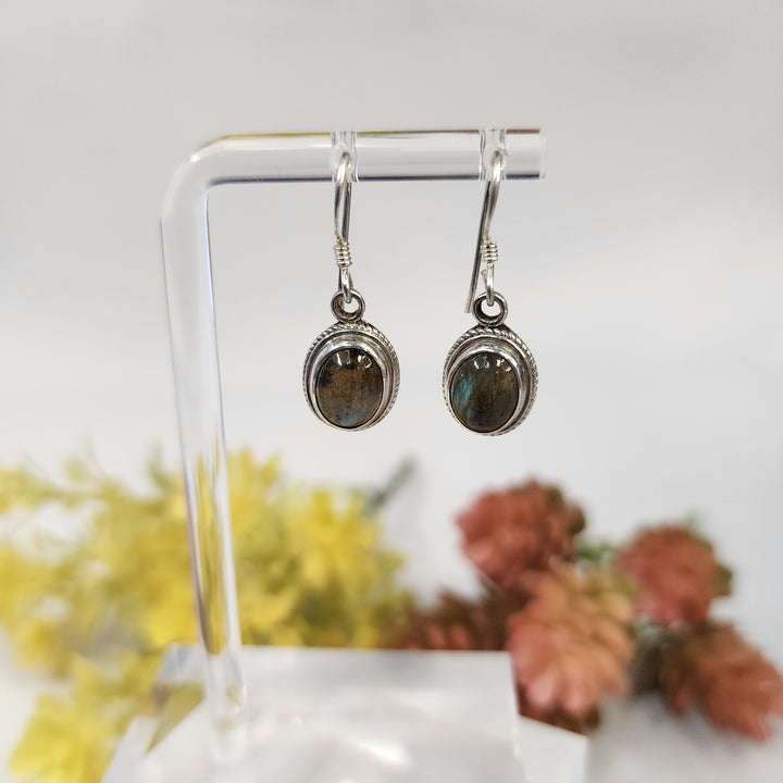 Labradorite Earrings  -JDS26063
