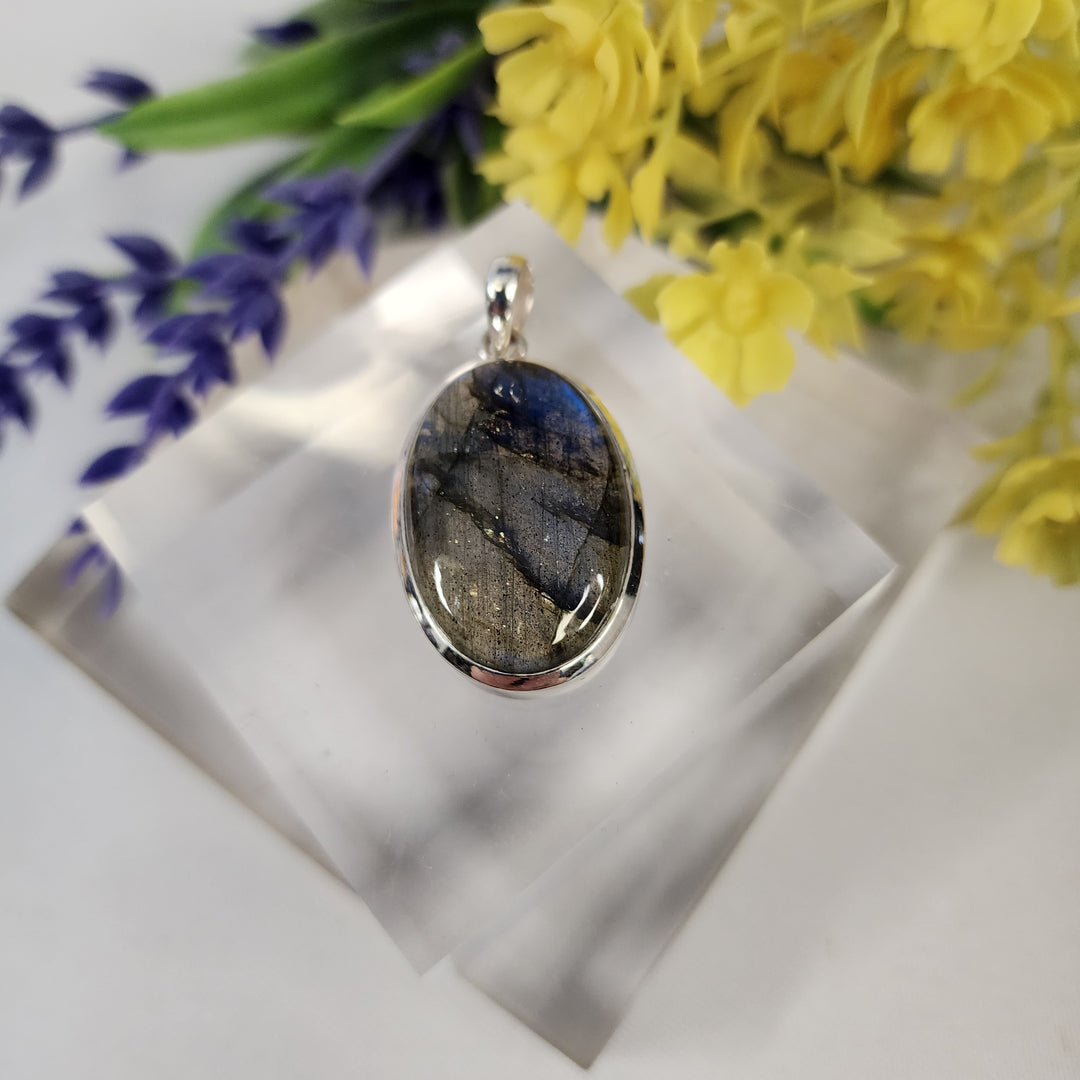 Labradorite Pendant  -JDS26148