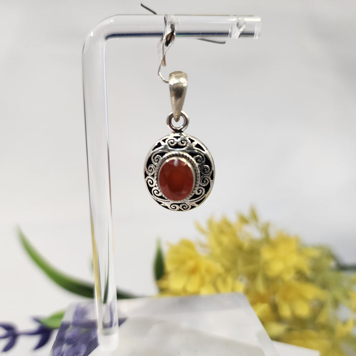 Carnelian Pendant  -JDS26115