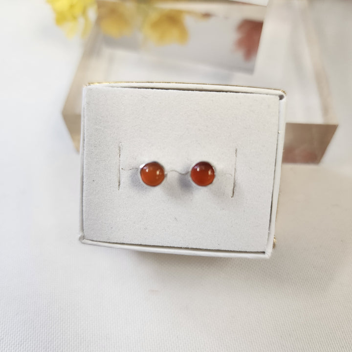 Carnelian Earrings SS  -JDS26012