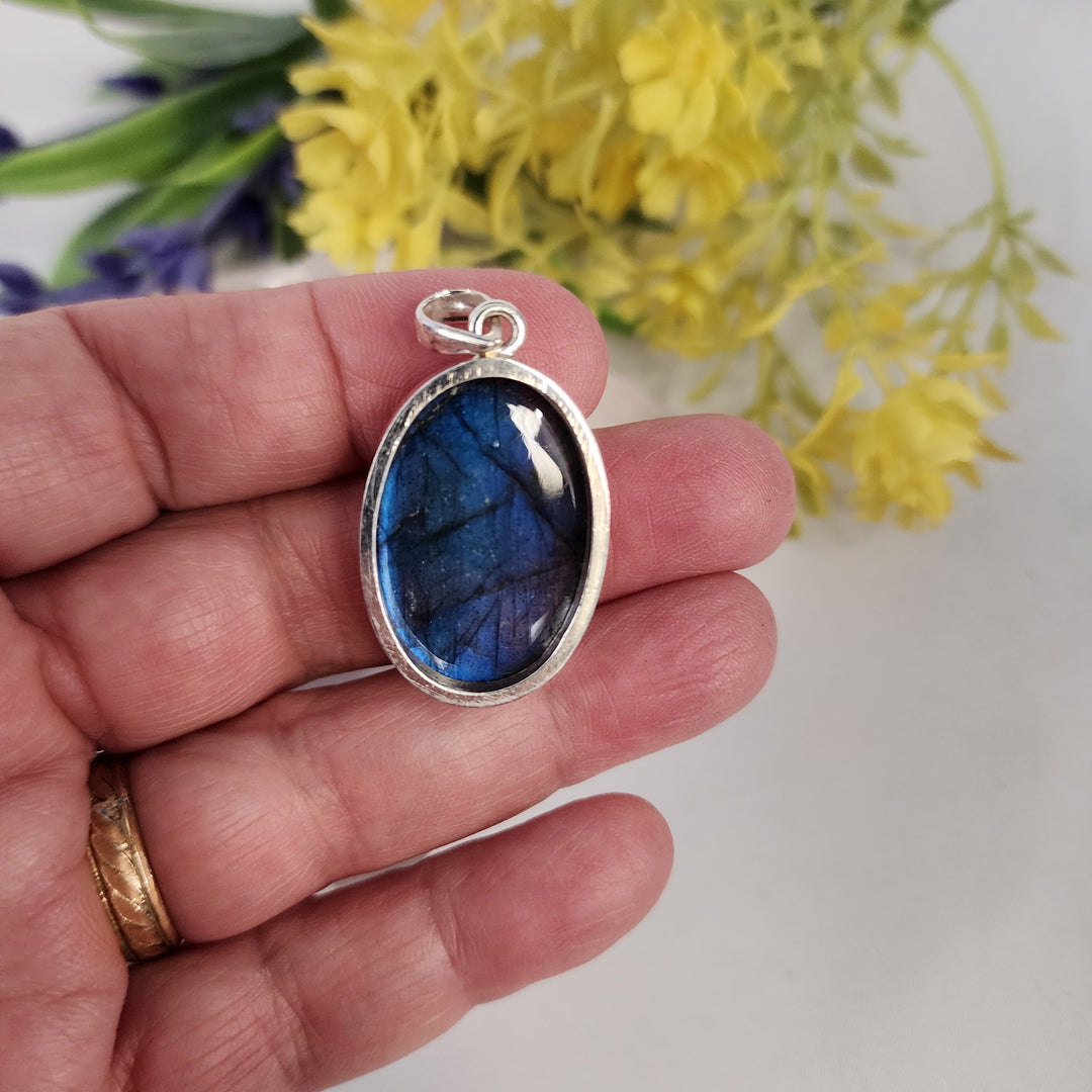 Labradorite Pendant  -JDS26148
