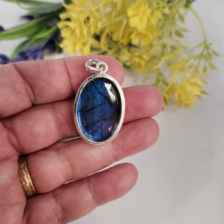 Labradorite Pendant  -JDS26148