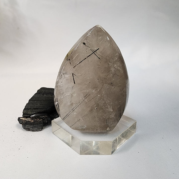Black Tourmaline in Quartz-CR26042