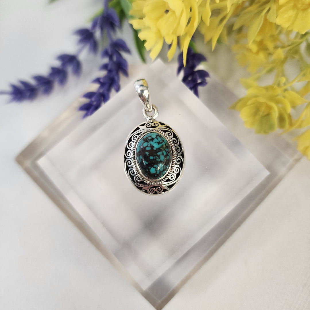Turquoise Pendant  -JDS26126