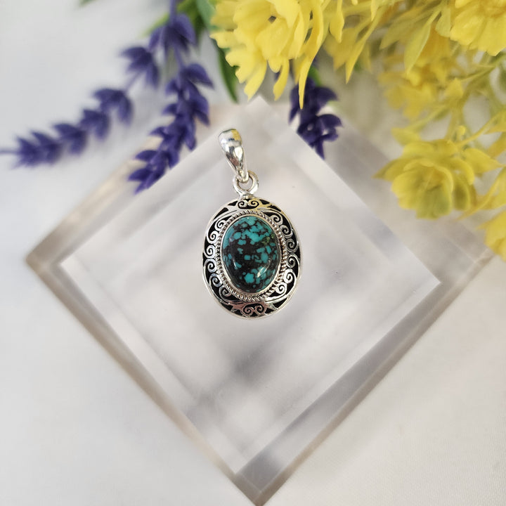 Turquoise Pendant  -JDS26126