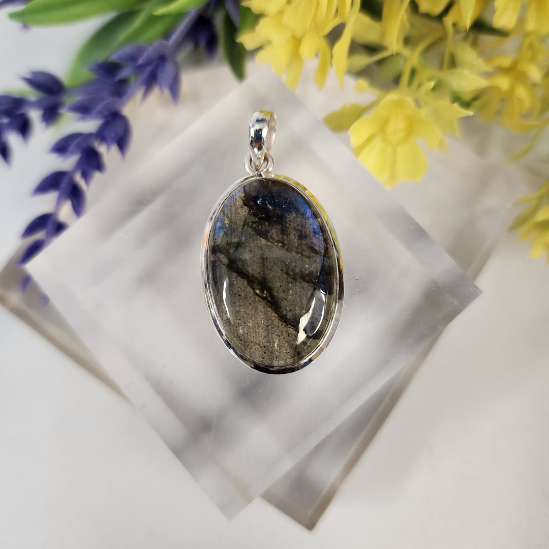 Labradorite Pendant  -JDS26148