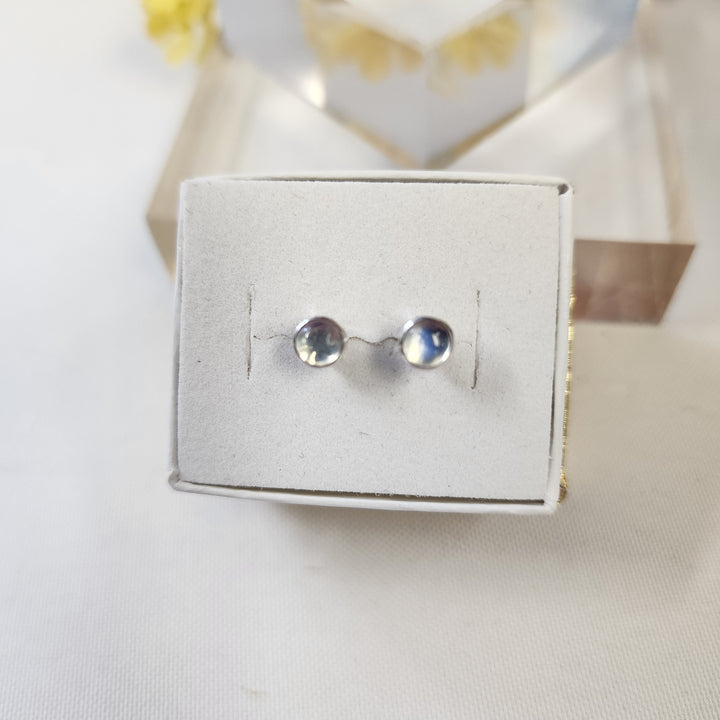 Moonstone Earrings SS  -JDS26013