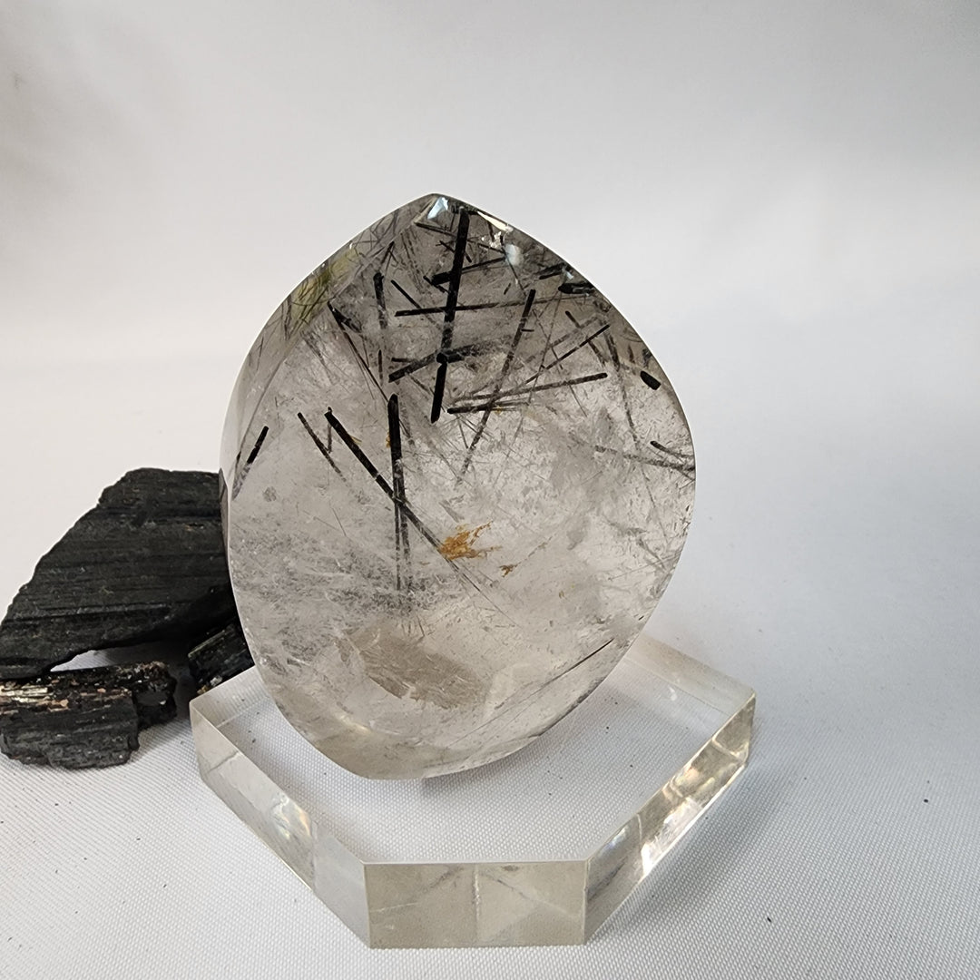 Black Tourmaline in Quartz-CR26039