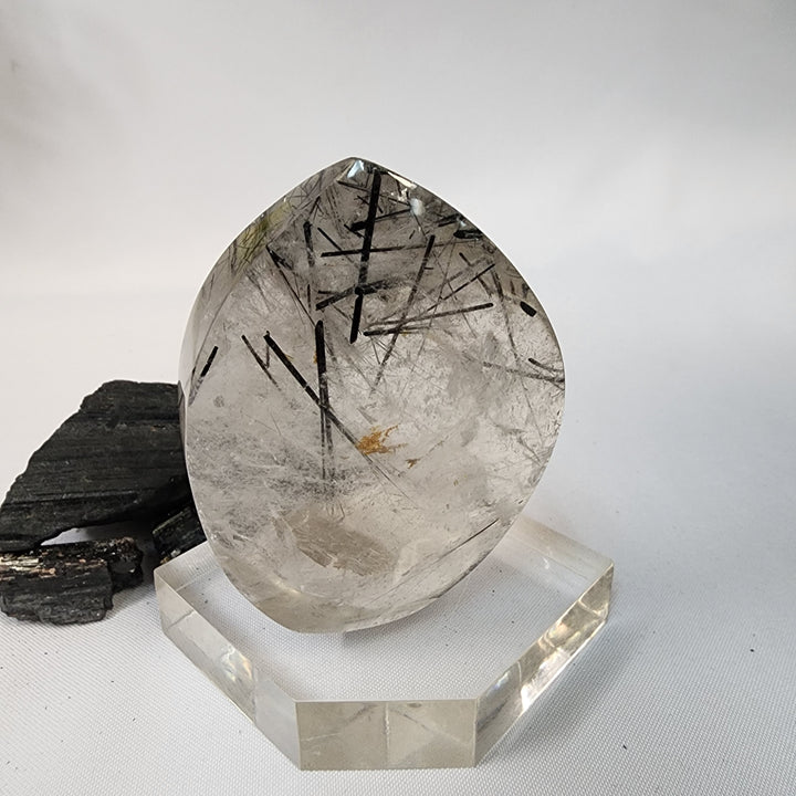 Black Tourmaline in Quartz-CR26039