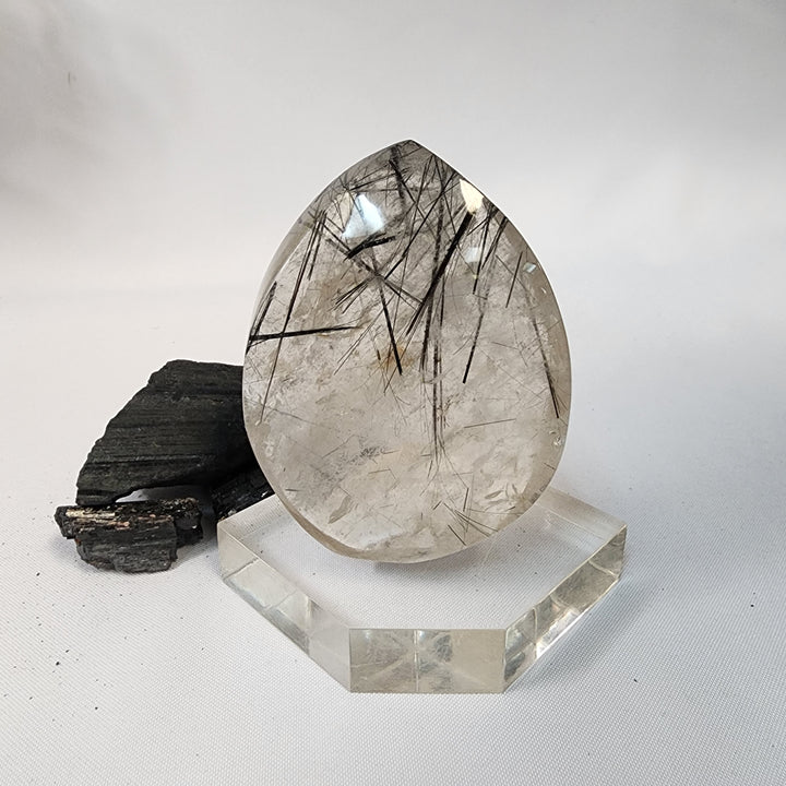 Black Tourmaline in Quartz-CR26039