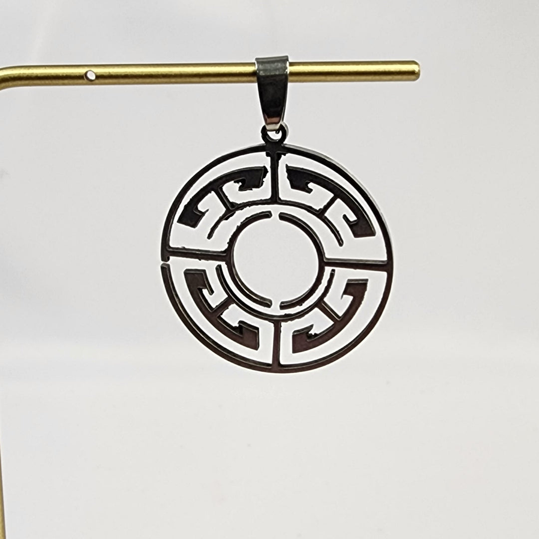 Greek Meander Pendant-MJ153