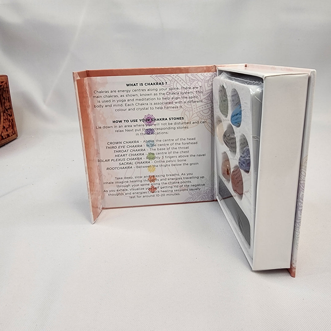 7 Chakra Stones Box Kit