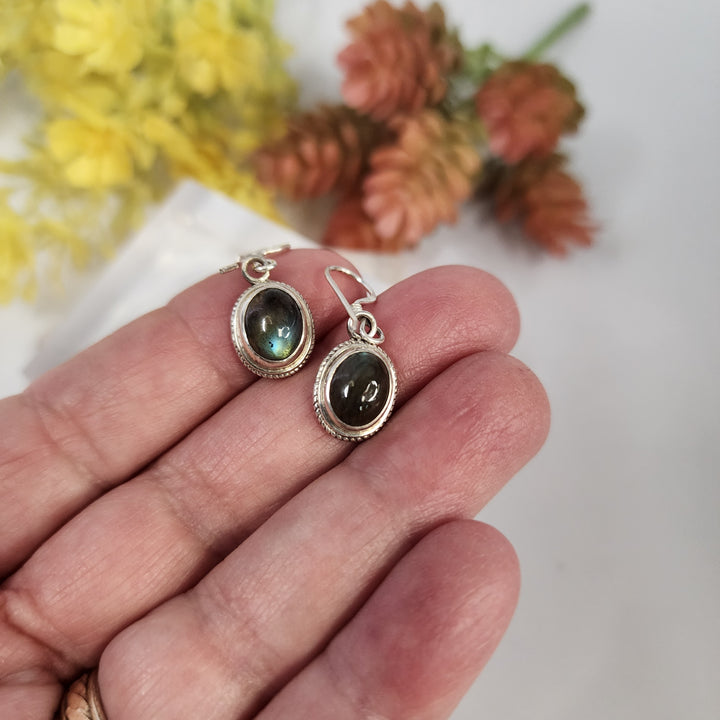Labradorite Earrings  -JDS26063