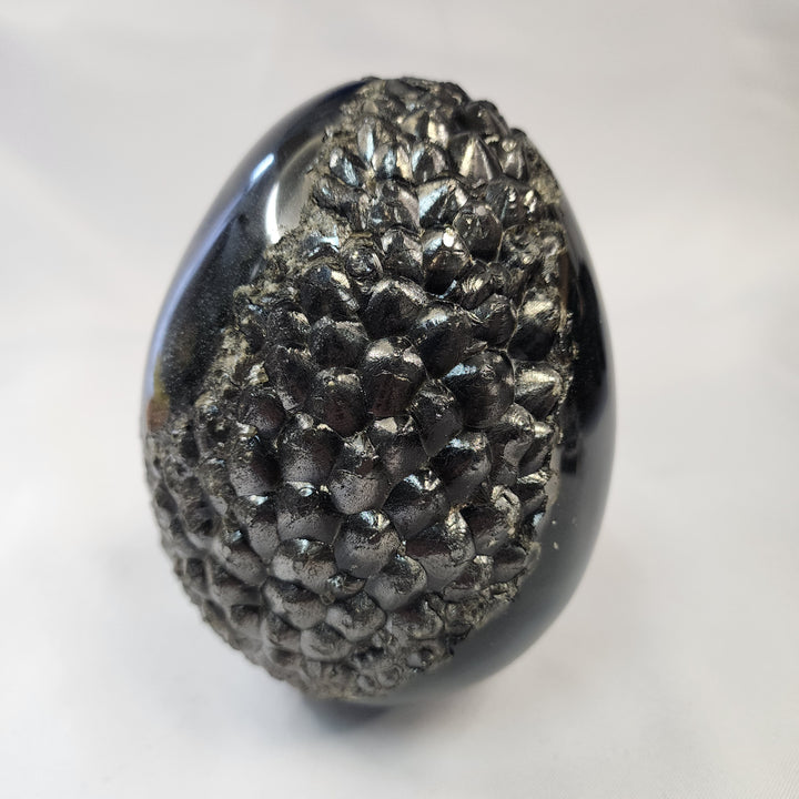 Goldsheen Obsidian Dragon Egg-DE-2
