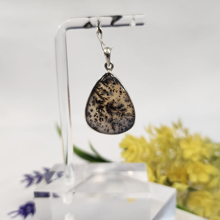Dendrite Agate Pendant  -JDS26102