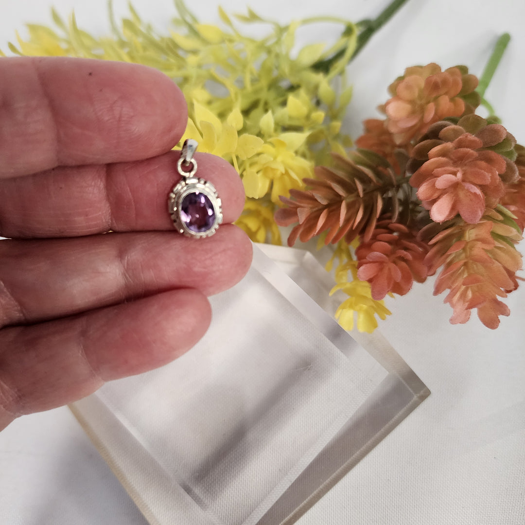 Amethyst Pendant  -JDS26033