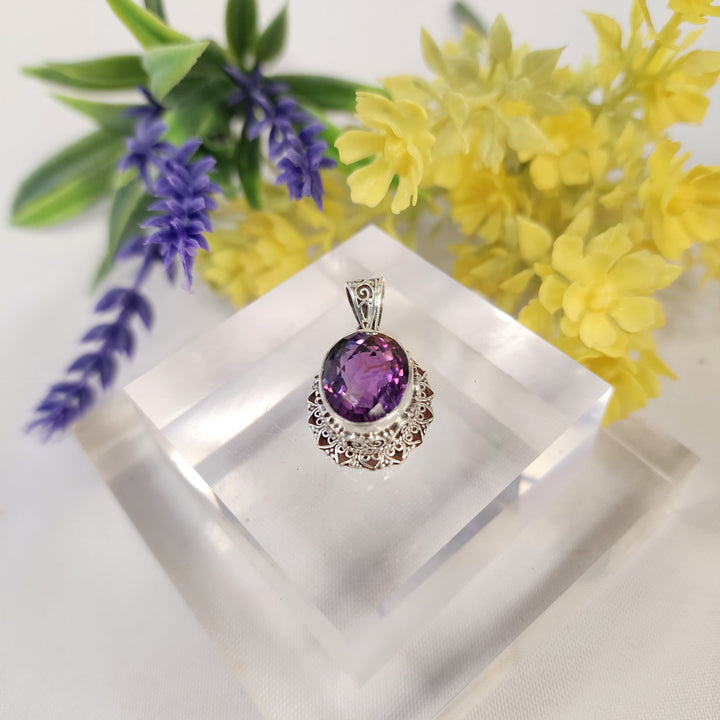 Amethyst Pendant  -JDS26152