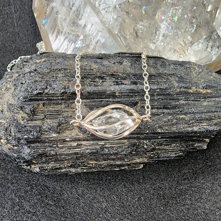 Herkimer-Chain Necklace-MJ142