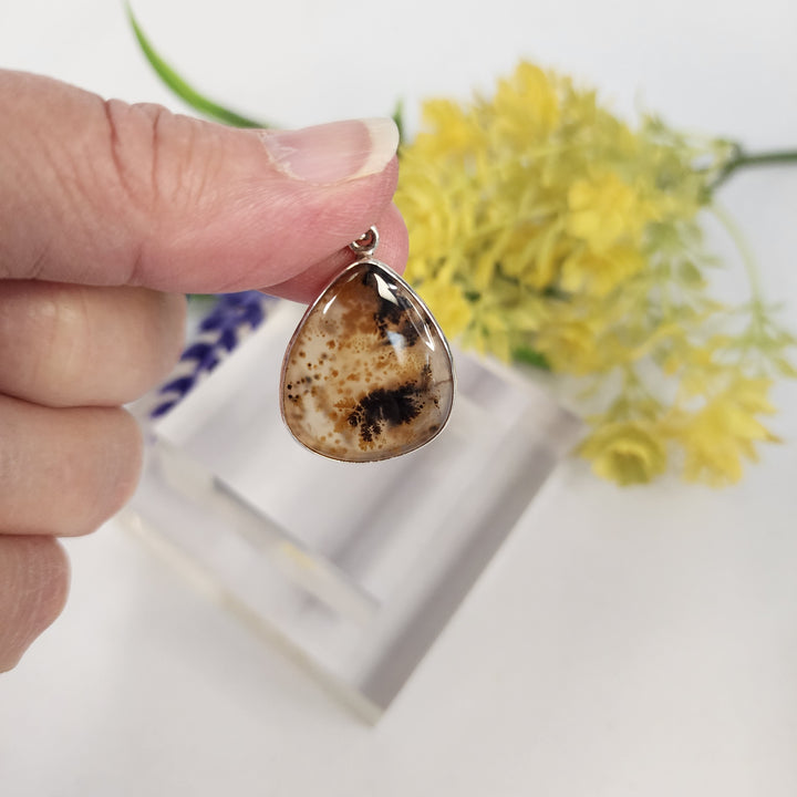 Dendrite Agate Pendant  -JDS26100