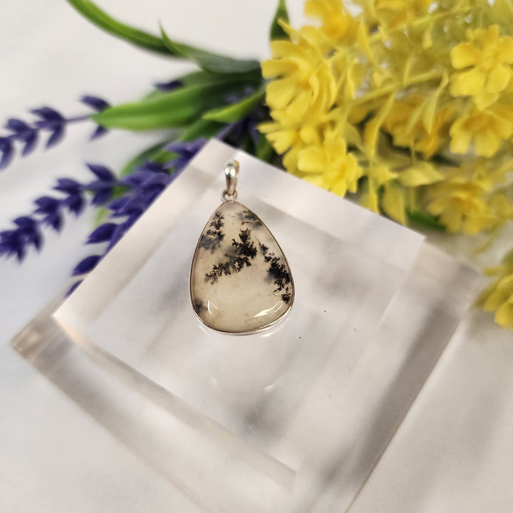 Dendrite Agate Pendant  -JDS26103