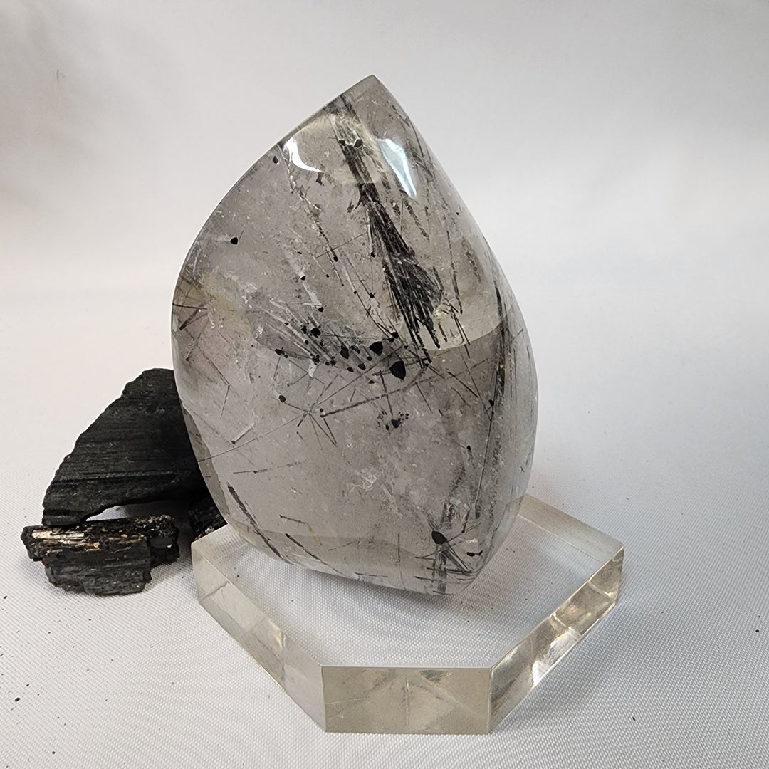 Black Tourmaline in Quartz-CR26043