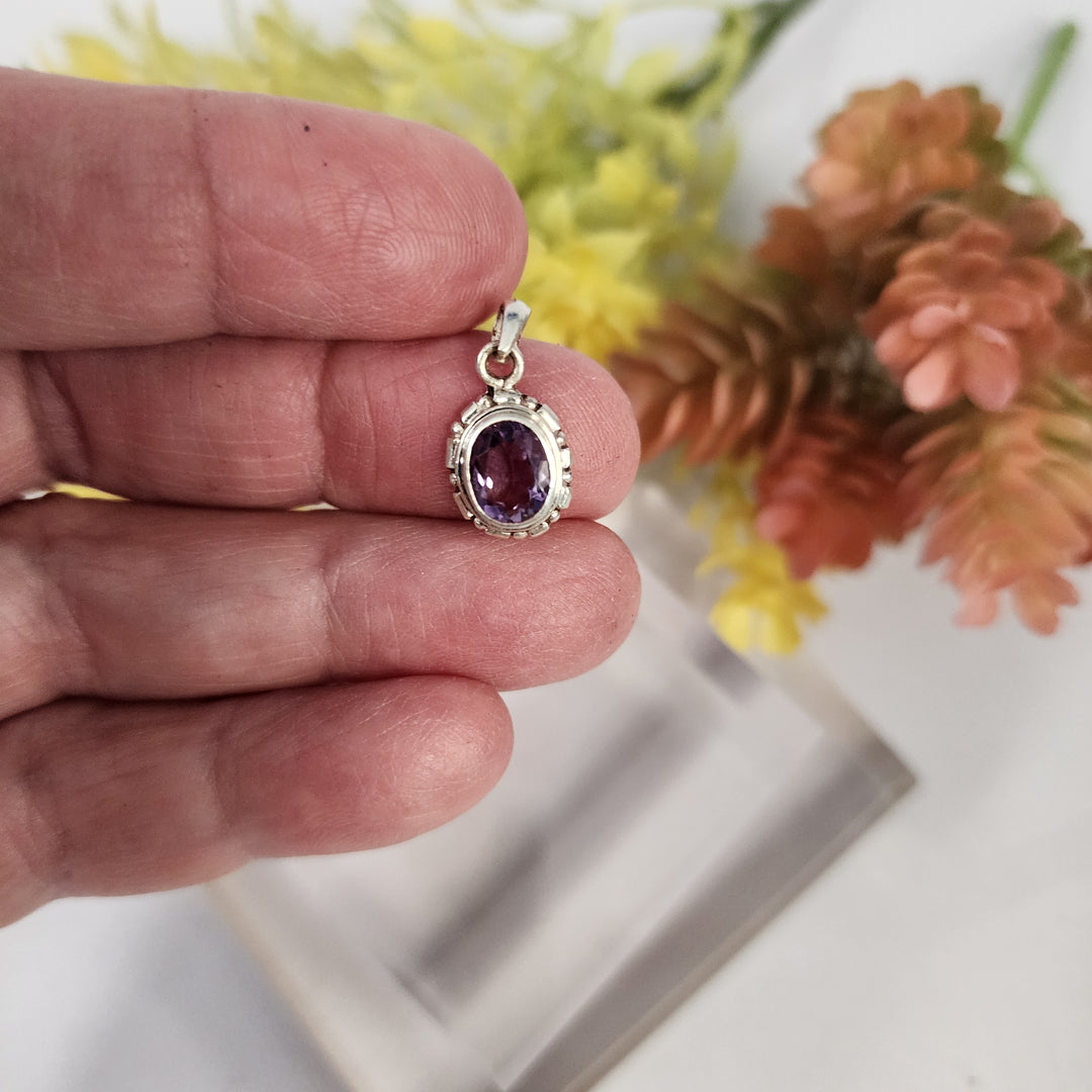 Amethyst Pendant  -JDS26033