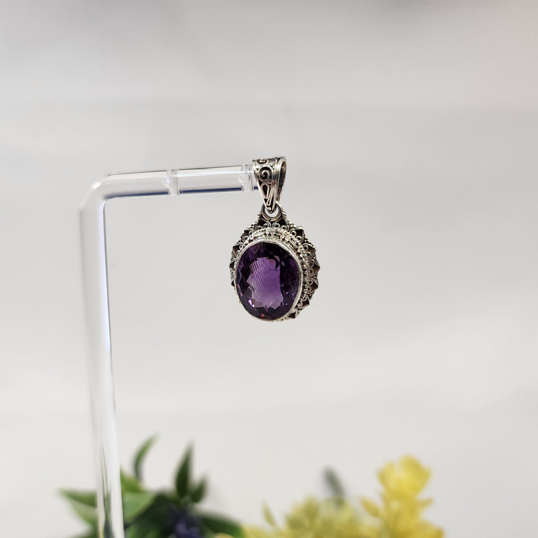Amethyst Pendant  -JDS26152