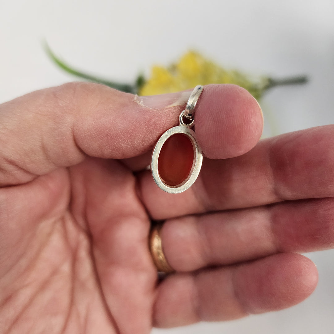 Carnelian Pendant  -JDS26114