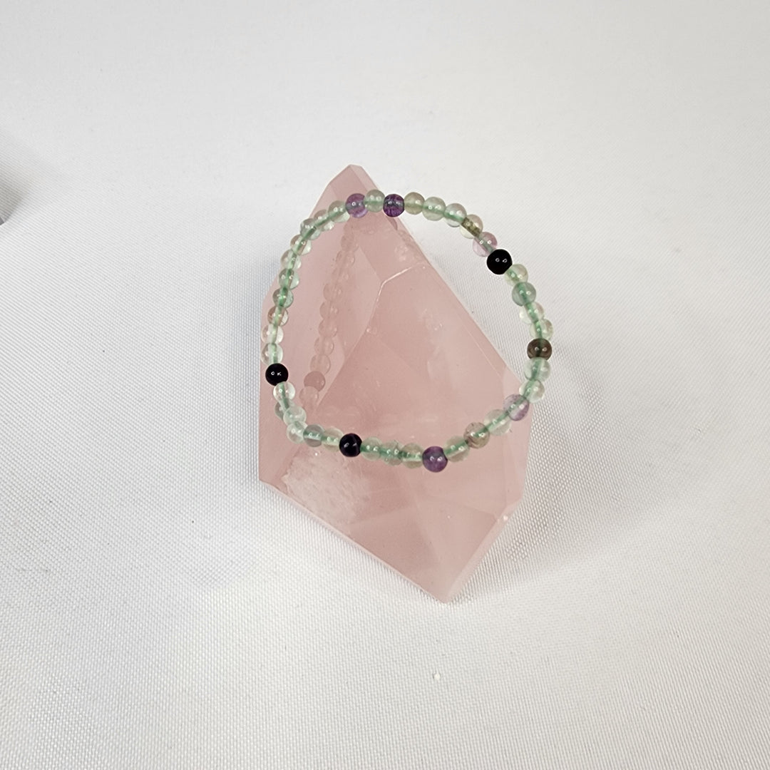 Fluorite (4mm) Bracelet Kid's Size