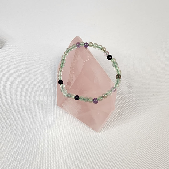 Fluorite (4mm) Bracelet Kid's Size