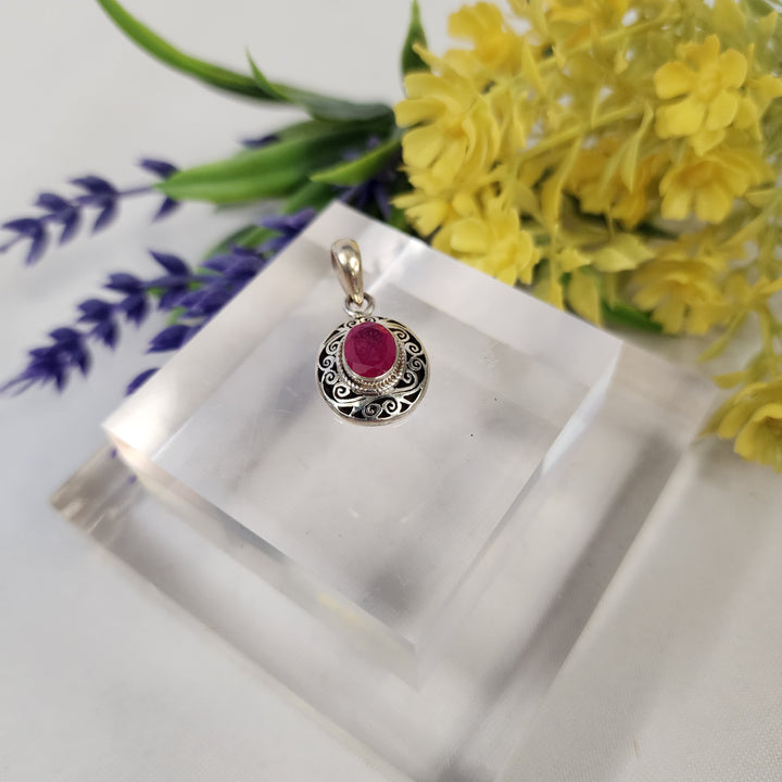 Ruby Pendant  -JDS26106