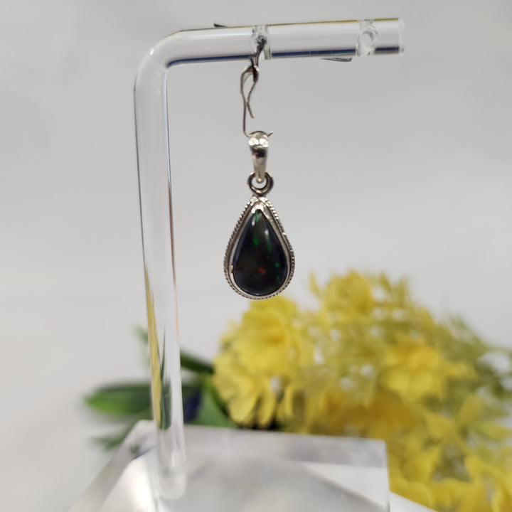 Black Opal Pendant  -JDS26132