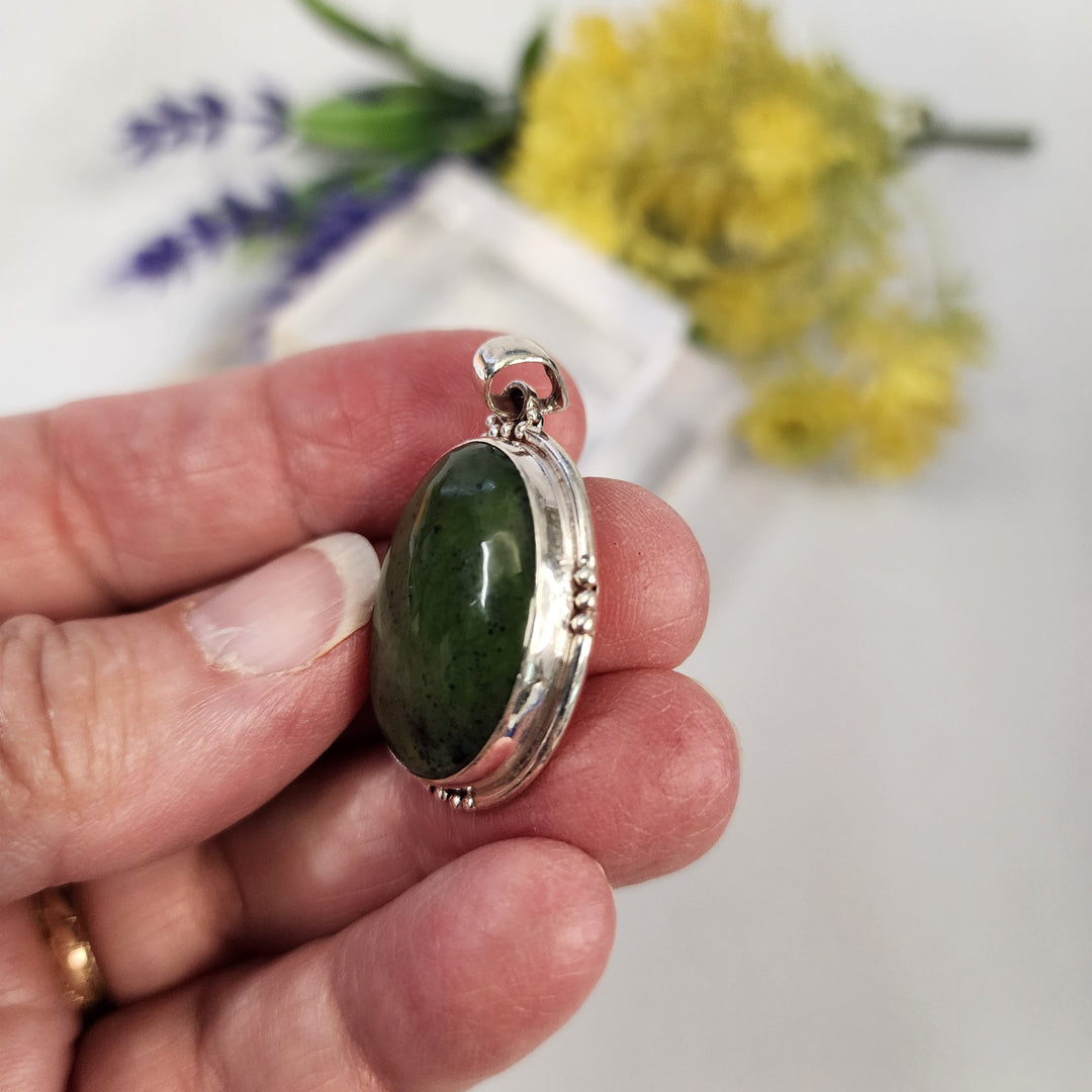 Jade Pendant  -JDS26141