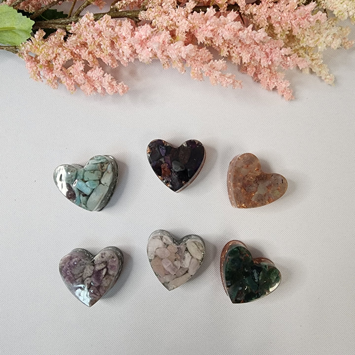 Orgonite- Small Heart-AW017