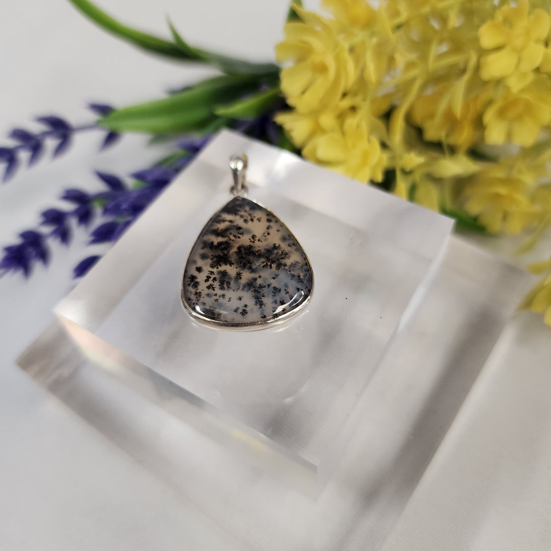 Dendrite Agate Pendant  -JDS26102